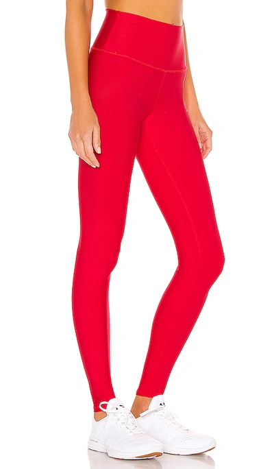 Shop Alo Yoga High Waist Airlift Legging In Scarlet