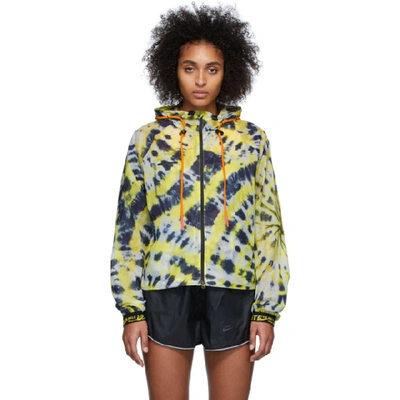 X Off-white Womens Tie Dye Jacket In Yellow