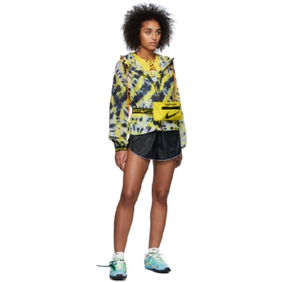Shop Nike Yellow Off-white Edition Nrg 1 Aop Jacket In 702 Volt
