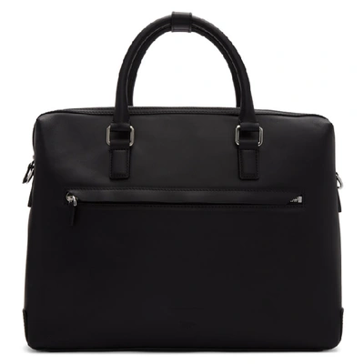 Shop Tiger Of Sweden Black Berns Briefcase In 050 Black