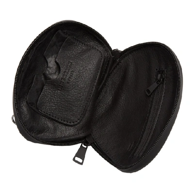 Shop Innerraum Black I19 Wallet Belt Bag In Blk/gm