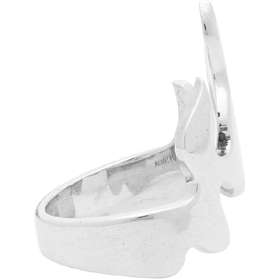 Shop Alan Crocetti Silver Flame Ring