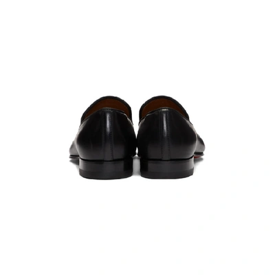 Shop Christian Louboutin Black Dandelion Loafers In Bk01 Black