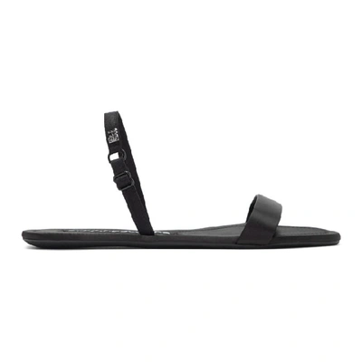 Shop Alexander Wang Black Foldable Ryder Sandals