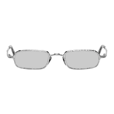 Shop Kuboraum Silver Z18 Is Sunglasses