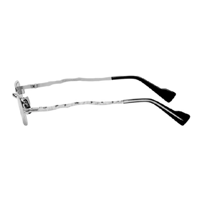 Shop Kuboraum Silver Z18 Is Sunglasses