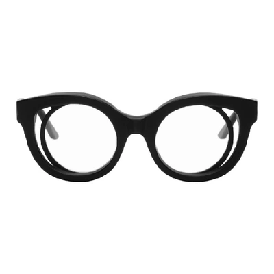 Shop Kuboraum Black T5 Bm Glasses