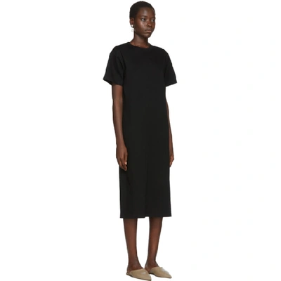 Shop Arch The Black Cotton T-shirt Dress