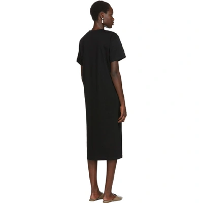 Shop Arch The Black Cotton T-shirt Dress