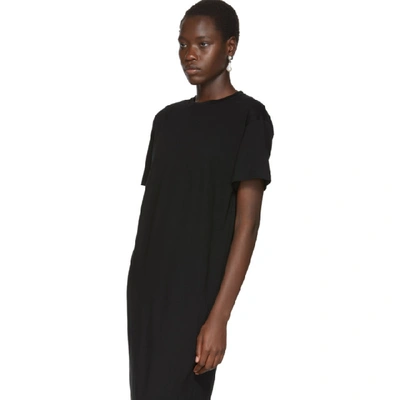 Shop Arch The Black Cotton T-shirt Dress