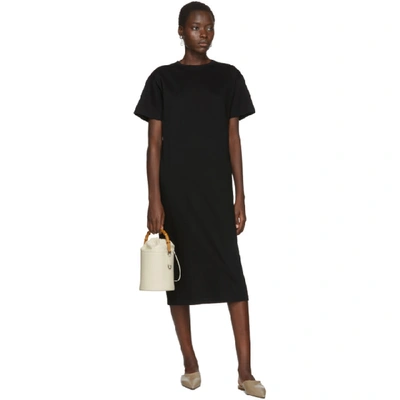 Shop Arch The Black Cotton T-shirt Dress