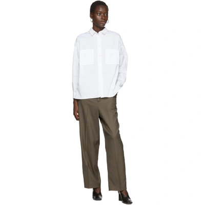 Shop Arch The White Two-pocket Shirt