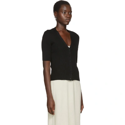 Shop Arch The Black Half Sleeve Cardigan