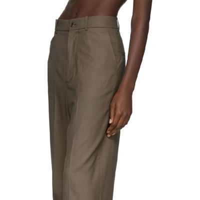 Shop Arch The Brown Straight Trousers
