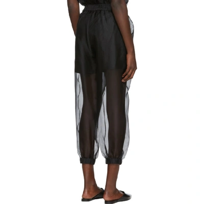 Shop Arch The Black Silk Lining Lounge Pants