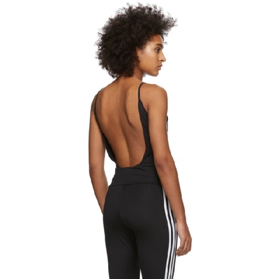 Shop Adidas Originals Black Cotton Bodysuit