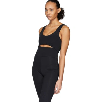 Shop Live The Process Black Cut-out Leggings Bodysuit In A1 Black