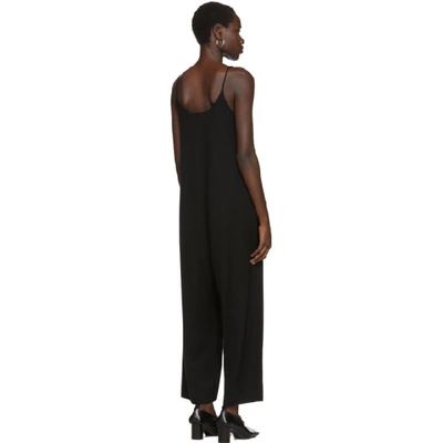 Shop Arch The Black Silk And Cashmere Jumpsuit