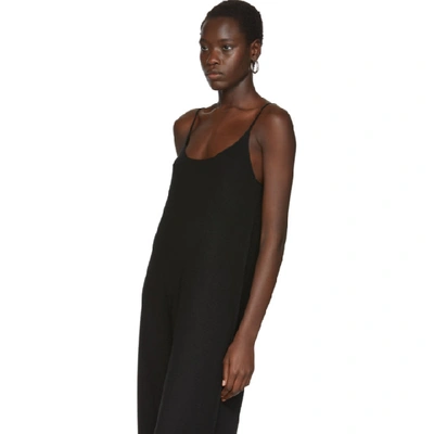 Shop Arch The Black Silk And Cashmere Jumpsuit