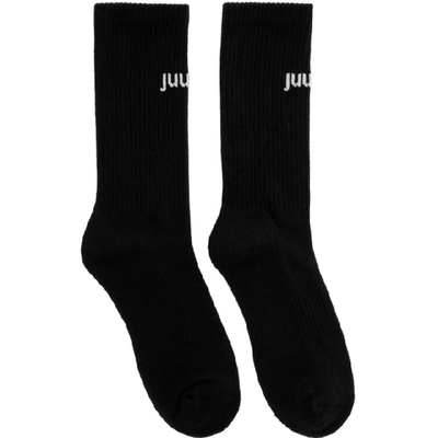 Shop Juunj Juun.j Four-pack Camo And Colorblock Socks In 5 Black