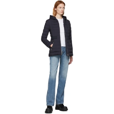 Shop Mackage Navy Down Kails Coat