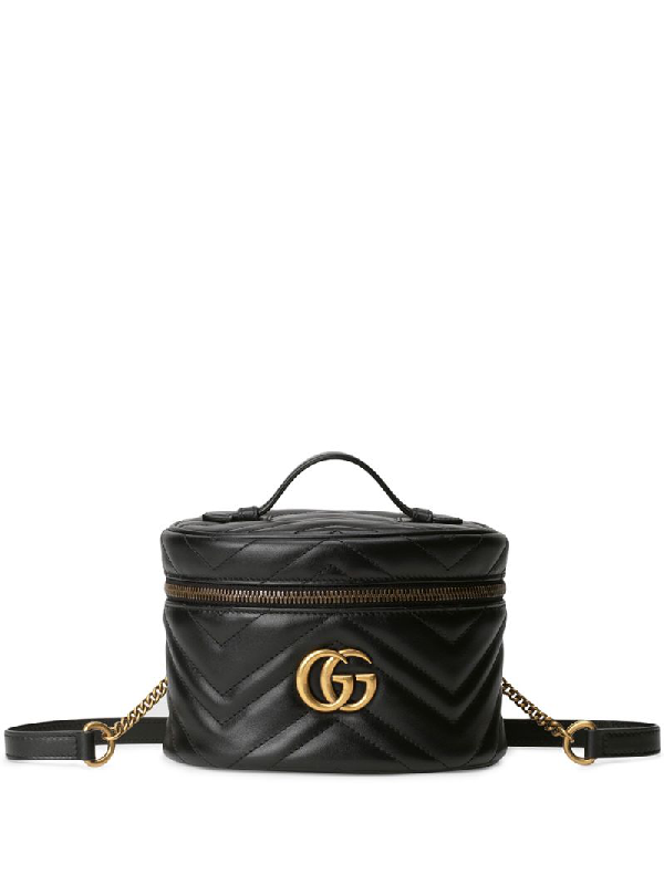 gucci mini black backpack