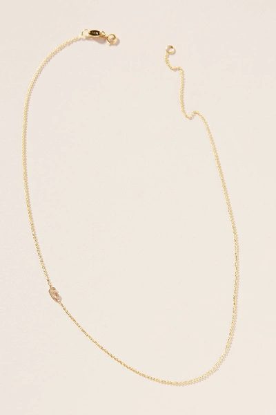 Shop Maya Brenner 14k Gold Asymmetrical Numeral Necklace