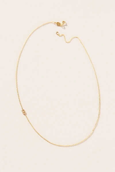 Shop Maya Brenner 14k Gold Asymmetrical Numeral Necklace