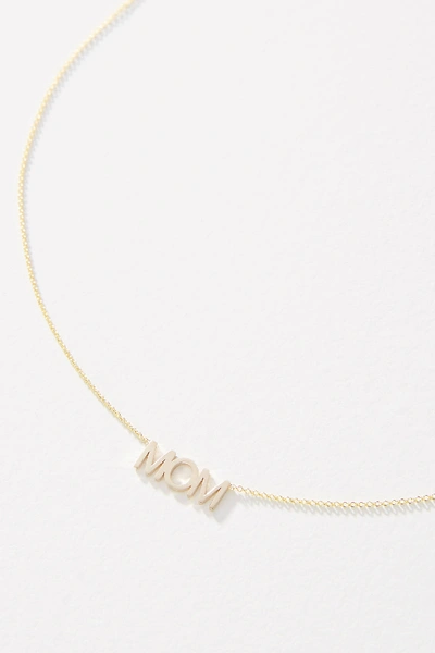 Shop Maya Brenner 14k Gold Mom Necklace
