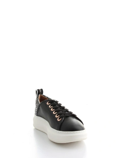 Shop Alexander Smith Leather Sneakers In Black