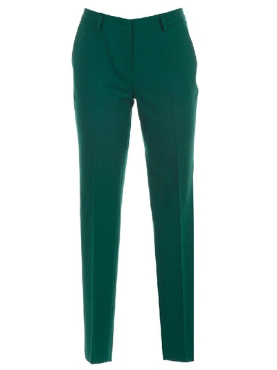 Shop Alberto Biani Slim-fit Trousers In Green