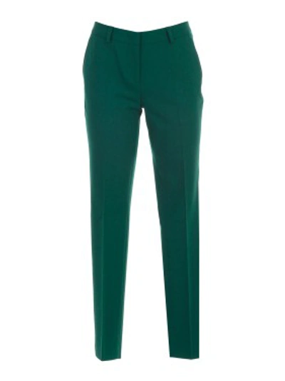 Shop Alberto Biani Slim-fit Trousers In Green