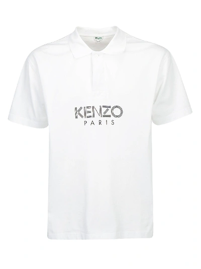 Shop Kenzo Polo Shirt In Blanc