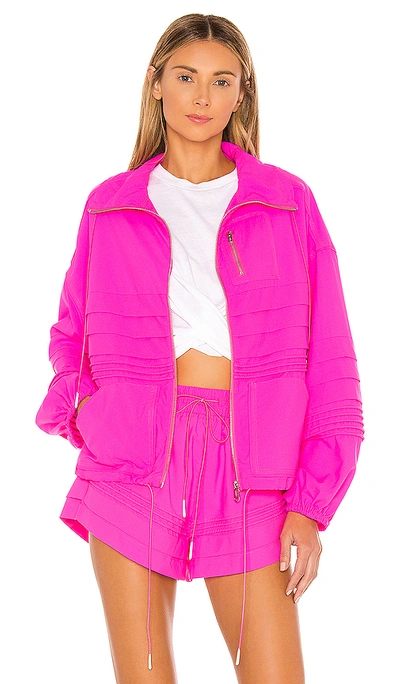 Shop Free People X Fp Movement Check It Out Jacket In Pink