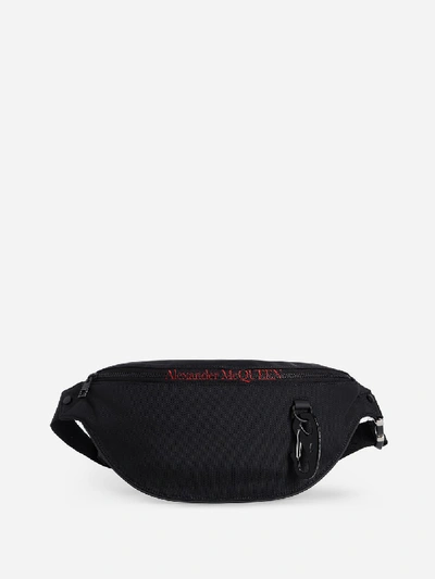 Shop Alexander Mcqueen Fanny Packs In Black