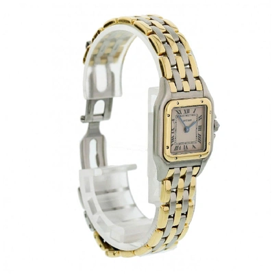 Shop Cartier Panthere Three Row Ladies Watch In Not Applicable