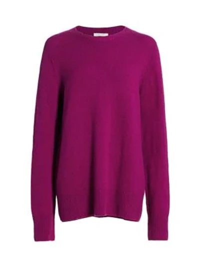 Shop The Row Women's Sibel Pullover Sweater In Purple