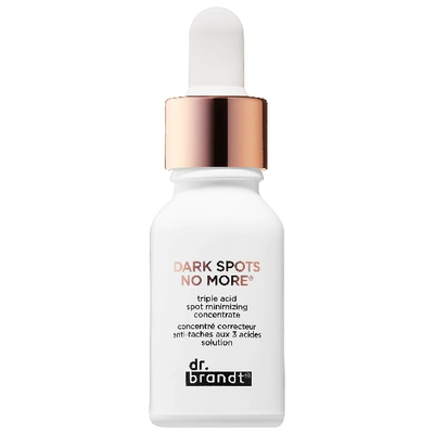 Shop Dr. Brandt Skincare Dark Spots No More Triple Acid Spot Minimizing Concentrate 0.5 oz/ 15 ml
