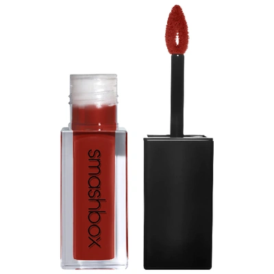 Shop Smashbox Always On Longwear Matte Liquid Lipstick Liquid Fire 0.13 oz/ 3.84 ml