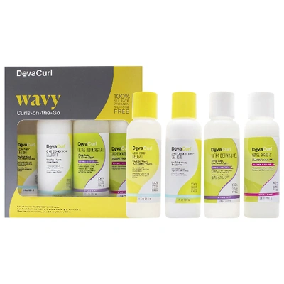 Shop Devacurl Wavy Curls-on-the-go 3 oz X 4/ 88.7 ml