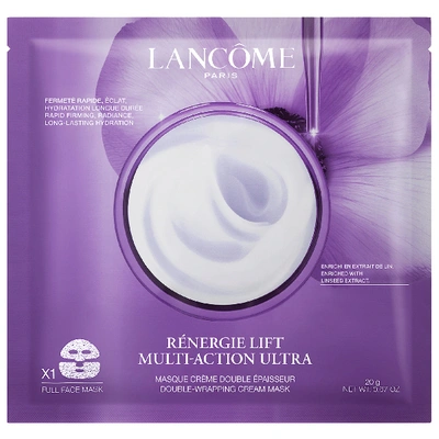 Shop Lancôme Rènergie Lift Multi-action Ultra Double-wrapping Cream Face Mask 1 Sheet Mask