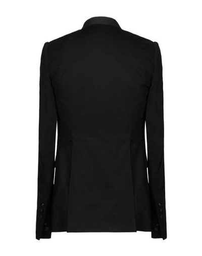 Shop Rick Owens Suit Jackets In Black