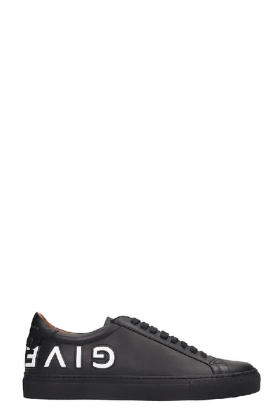 Shop Givenchy Urban Street Sneakers In Black Leather