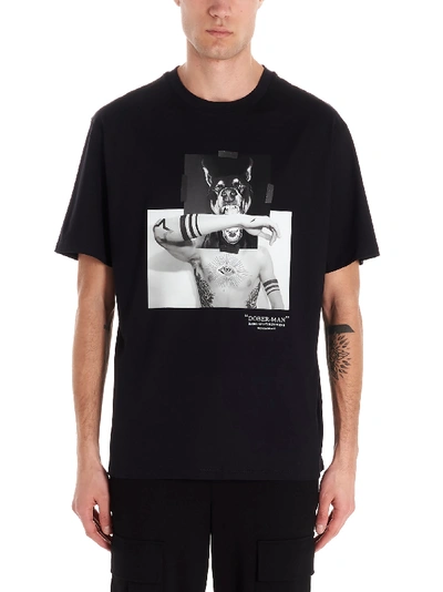 Neil Barrett Doberman T-shirt In Black