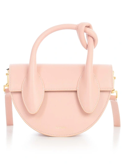 Shop Yuzefi Dolores Leather In Blush