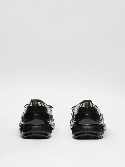 Shop Burberry Overshoe Detail V In Archive Beige