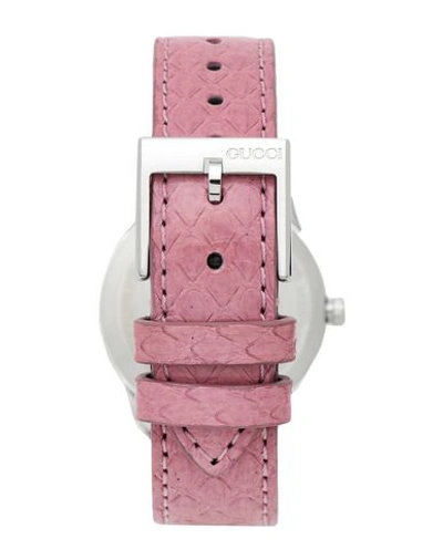 Shop Gucci Wrist Watch In Pink
