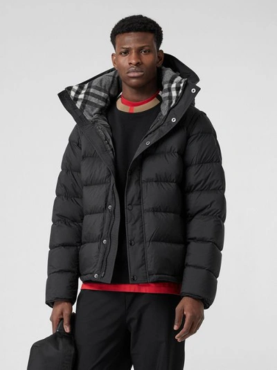 Detachable Sleeve Belted Puffer Jacket