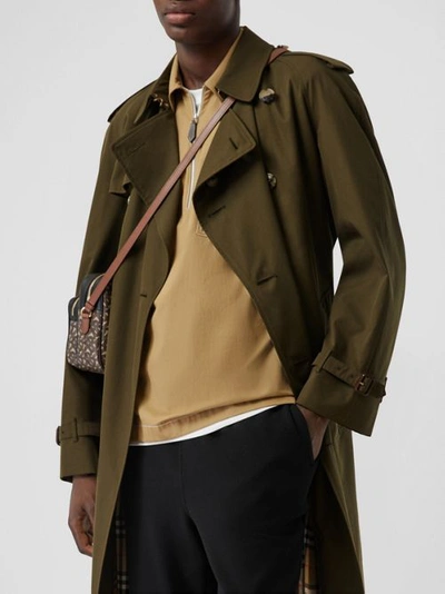 Shop Burberry The Westminster Heritage Trench Coat In Dark Military Khaki