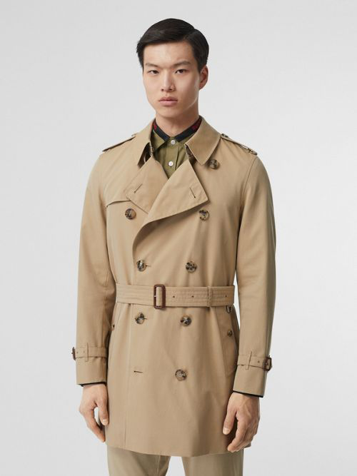 burberry short wimbledon trench coat